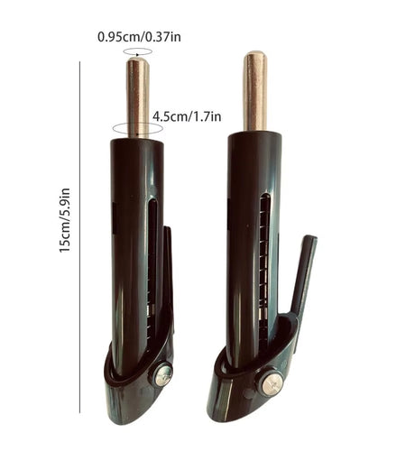 Fitness 9.5Mm Weight Stack Pin Strength Training Weight Machine Pin Lock Portable Weight-Decreasing Pin for Gym Fitness