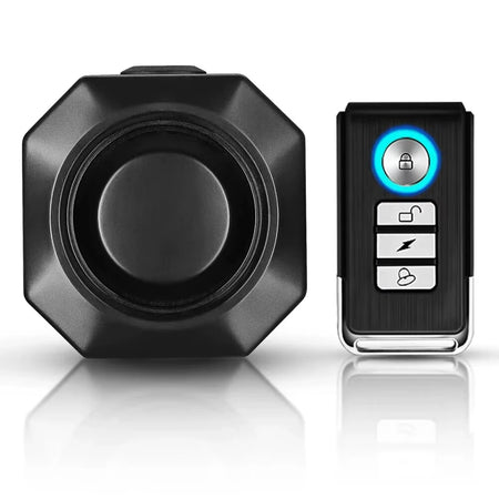 Ultimate Bike Guard™ – Wireless Vibration Alarm with Remote & USB Charging