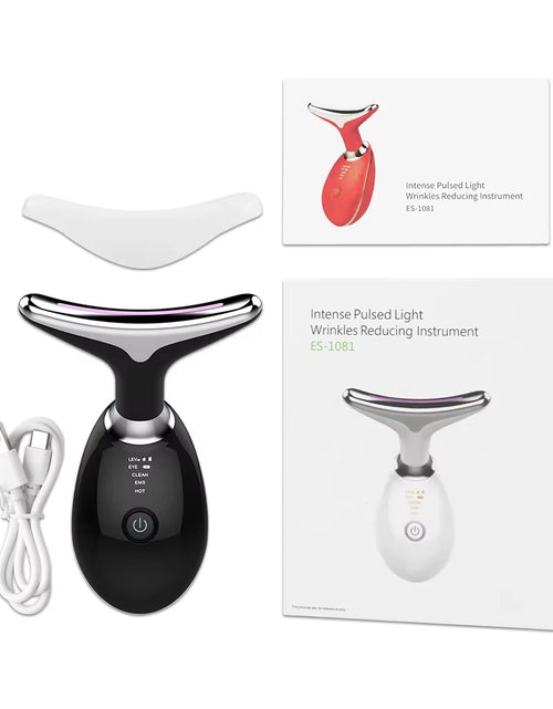 Load image into Gallery viewer, 7-in-1 LED Face &amp; Neck Lifter – Sculpt, Tighten &amp; Glow
